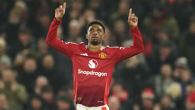 Amad Diallo Pesta Gol, MU Hancurkan Southampton di Old Trafford