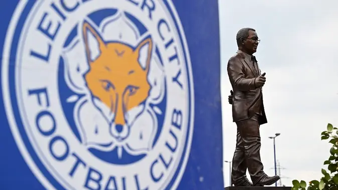 Patung Vichai Srivaddhanaprabha Resmi Dibuka di King Power Stadium