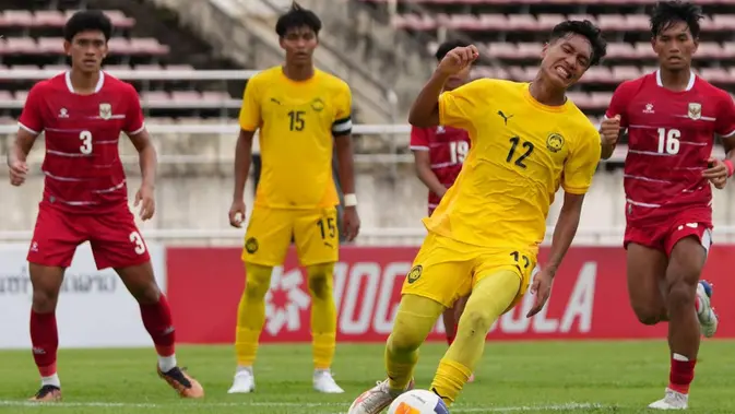 Indonesia U-20 Tahan Malaysia 1-1 di Kualifikasi Piala Asia