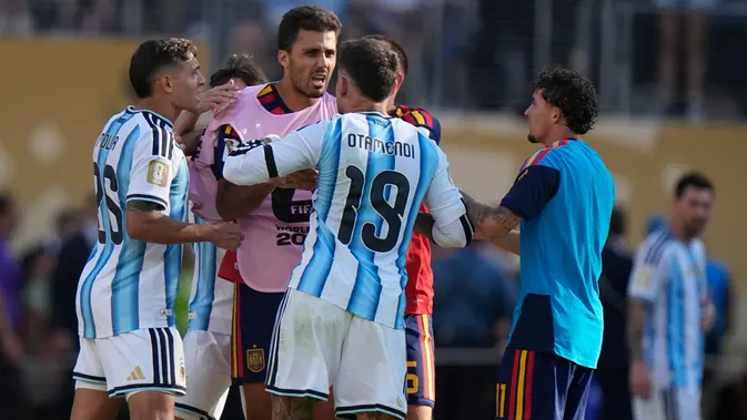Keributan Otamendi–Molina dan Rodri Warnai Final Piala Dunia 2026