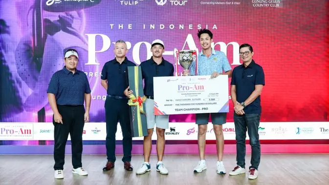Duo Suyasri-Moore Ukir Kejayaan di Kategori Beregu The Indonesia Pro-Am 2026