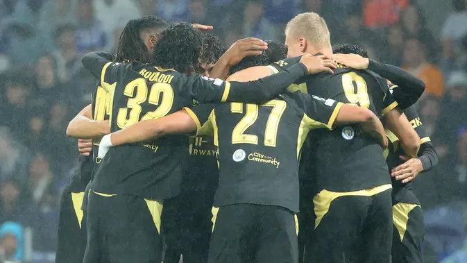 Haaland Pimpin Man City Hancurkan Porto di Liga Champions