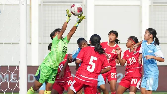 Tim Putri Nusantara Tumbang 0-2 dari Singapura di Srikandi Merdeka Cup