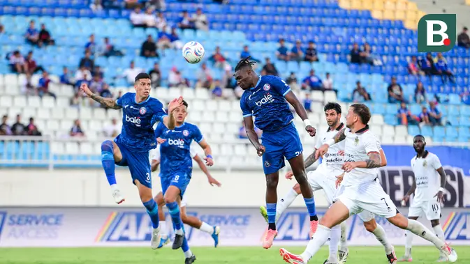 Arema FC vs Bhayangkara FC Berakhir Imbang di Kanjuruhan
