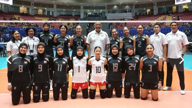 Timnas Voli Putri Indonesia Targetkan Sejarah di AVC Cup Women 2026