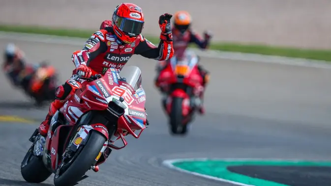 Marc Marquez Tercepat di Latihan Bebas MotoGP Jerman