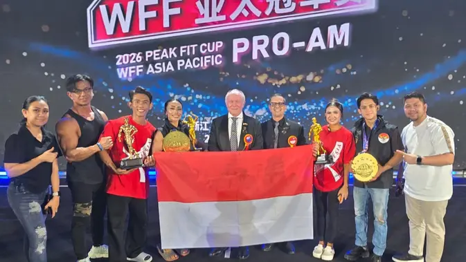 WFF Asia Pasific Championship 2026: Atlet Indonesia Tampil Garang di Shaoxing