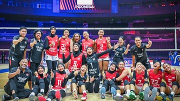 Ranking Voli Putri Indonesia Meroket Usai Kalahkan Kazakhstan