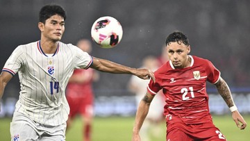 Skor 1-1 dan Kartu Merah: Indonesia vs Thailand Lanjut ke Extra Time