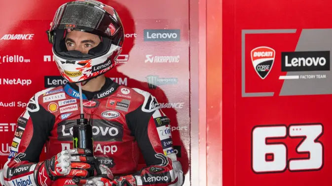 Bagnaia Catat Waktu Tercepat di Hari Kedua Tes Sepang