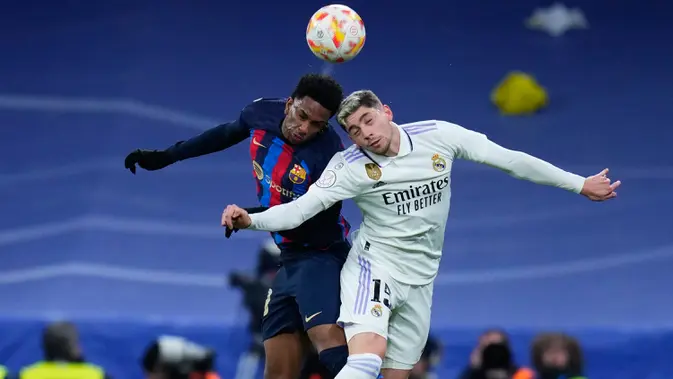 Barcelona Tekuk Real Madrid 1-0 di Bernabeu via Gol Bunuh Diri Militao