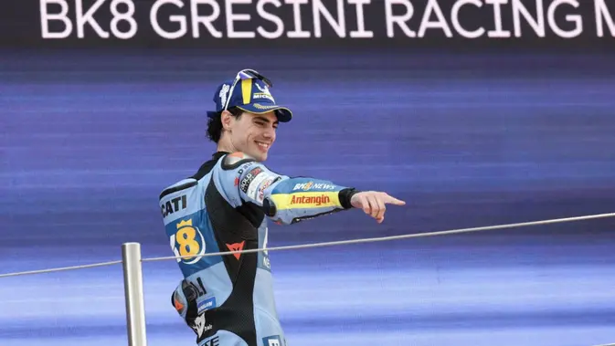 Fermin Aldeguer Kembali ke Podium, Gresini Ukir Sejarah di Catalunya 2026