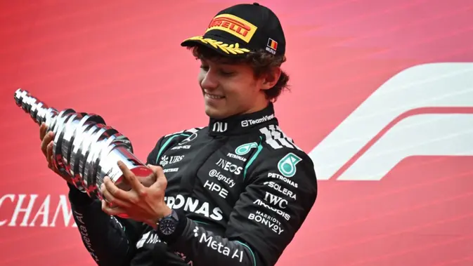 Antonelli Juara F1 Belgia 2026 di Spa-Francorchamps