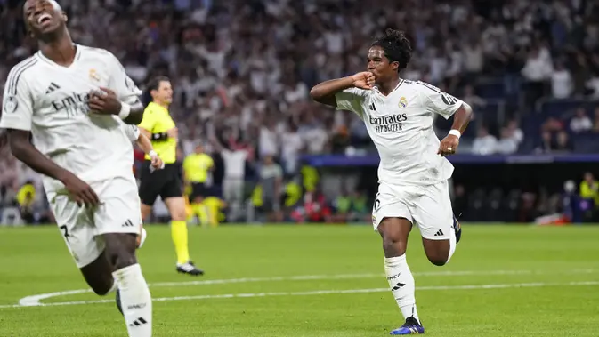 Endrick Debut Sempurna, Real Madrid Tekuk Stuttgart di Bernabeu