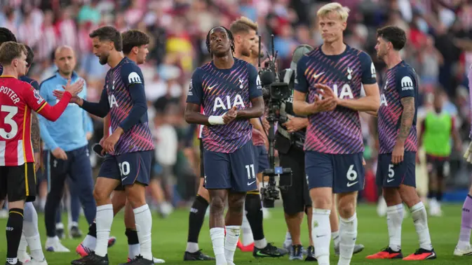 Brentford Tekuk Tottenham 2-1, Gol Tel Tak Cukup Selamatkan Spurs