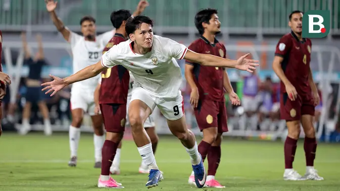 Lima Gol Indonesia Hancurkan Kamboja, Mitchell Baker Cetak Hattrick Debut