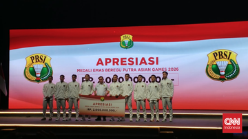 PBSI Kucurkan Bonus Rp4,5 Miliar untuk Atlet Berprestasi Asian Games