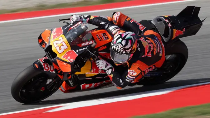 Enea Bastianini Buka Babak Baru Bersama KTM Tech3 di FP1 Catalunya