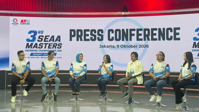 SEAA Masters Swimming Championships 2026 Siap Digelar di Jakarta