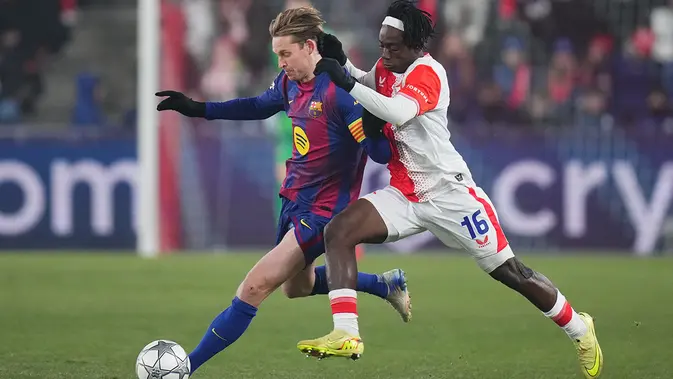 Slavia Praha vs Barcelona: Duel Taktik di Liga Champions