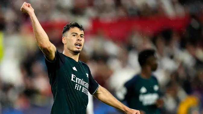 Arsenal Tekuk Sevilla 2-1 di Kandang, Martinelli Buka Keran Gol