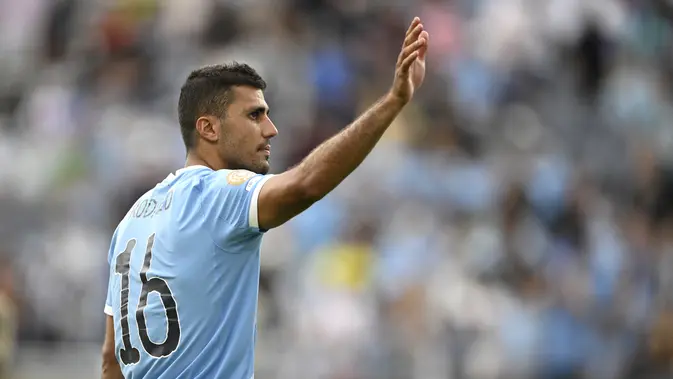 Rodri Kembali Jadi Starter, Manchester City Hancurkan Juventus 5-2