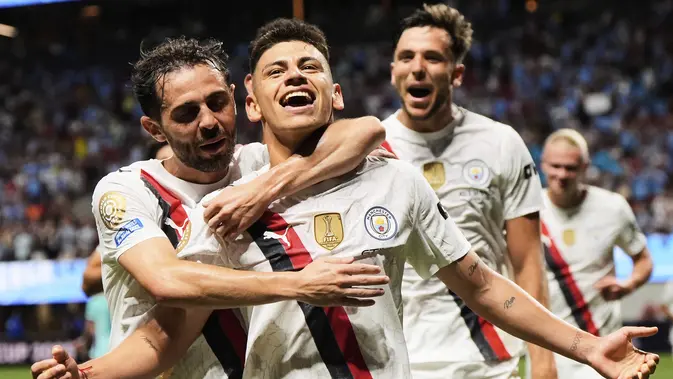 Manchester City Hancurkan Al Ain, Echeverri Bintang di Atlanta
