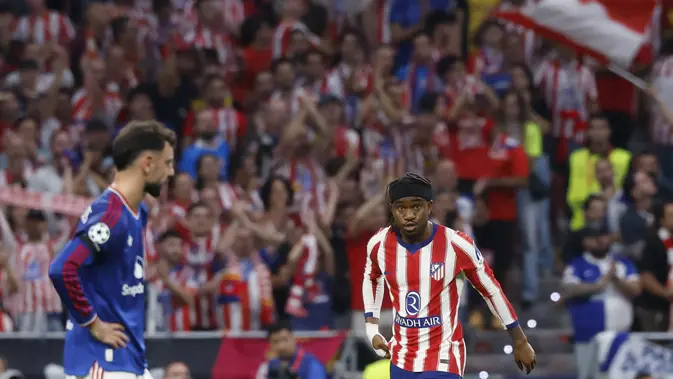 Lookman Cetak Gol, Atletico Madrid Bungkam Manchester United di Liga Champions