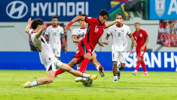 Ilhan Fandi Bawa Singapura Hancurkan Timor Leste di Piala AFF 2026