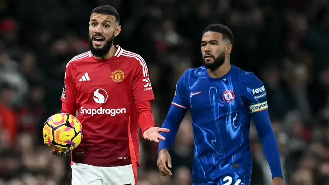 Mazraoui Gemilang, MU Tahan Imbang Chelsea di Stamford Bridge
