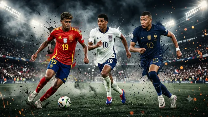 Dominasi Mbappe, Yamal, dan Bellingham di Eropa