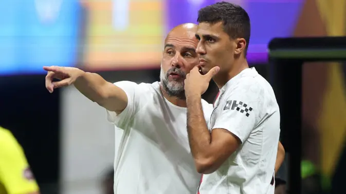 Manchester City Bantai Al Ain 6-0, Rodri Akhirnya Kembali Merumput