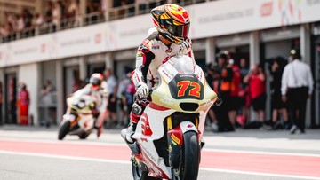 Mario Aji Gagal Lolos Kualifikasi, Start Ke-23 di Moto2 Mandalika