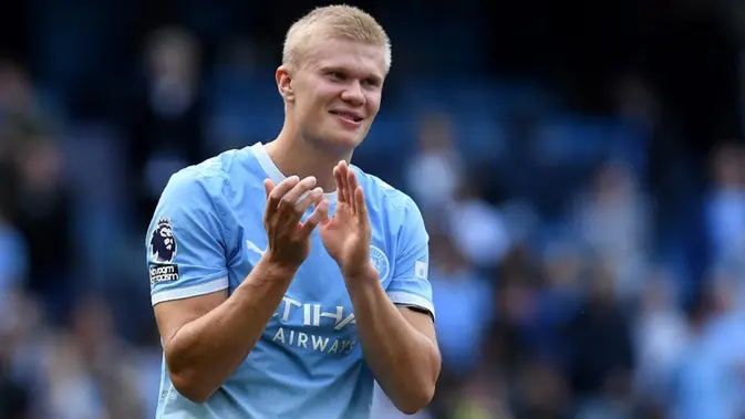 Manchester City Libas Coventry 4-0, Erling Haaland Cetak Brace di Etihad