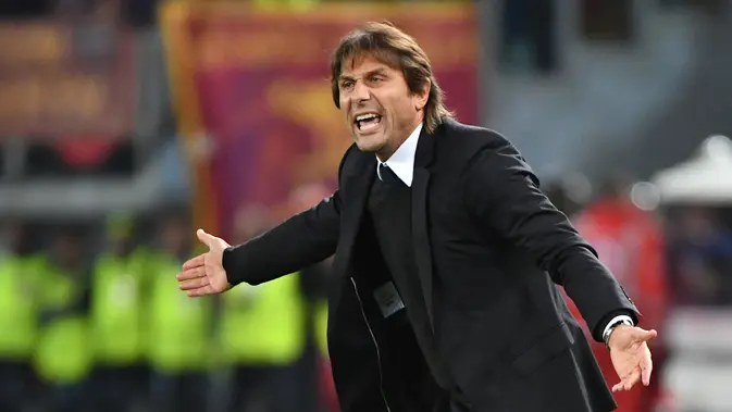 Conte Murka Usai Chelsea Dipermalukan AS Roma di Liga Champions
