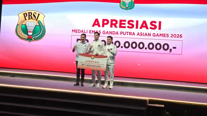 PBSI Tambah Bonus untuk Atlet Asian Games 2026