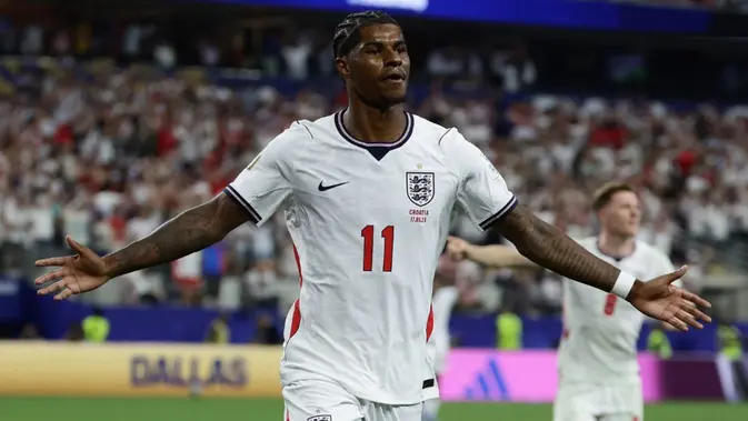 Rashford Gemilang, Inggris Tundukkan Kroasia 2-0 di Piala Dunia 2026