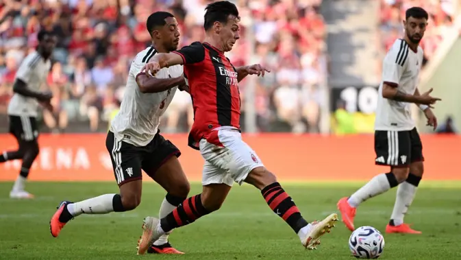 MU Menang 2-1 atas AC Milan di Laga Uji Coba Wroclaw