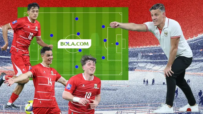Prediksi Starting XI Timnas Indonesia di Era John Herdman