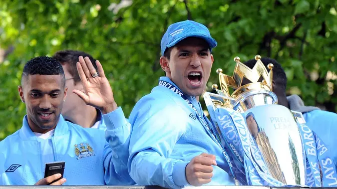 Momen Aguero dan Detik Terakhir Gelar Juara Manchester City 2012