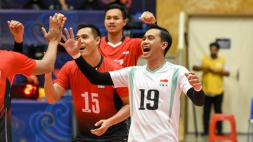 Rakha Masuk, Timnas Voli Indonesia Siap Leg 2 SEA V Cup