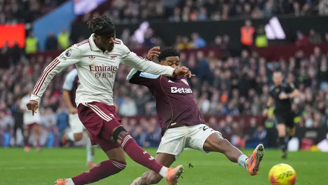 Arsenal Tumbangkan Aston Villa 3-1 di Villa Park