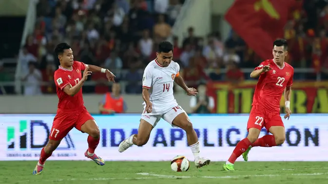 Indonesia Bungkam Vietnam 3-0 di My Dinh, Kans Piala Dunia Terbuka