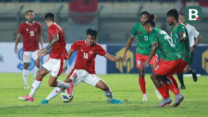 Timnas Indonesia Tahan Bangladesh dalam Uji Coba FIFA Matchday