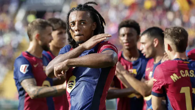 Barcelona Hancurkan Valladolid 7-0, Raphinha Catat Trigol di Laga Perdana