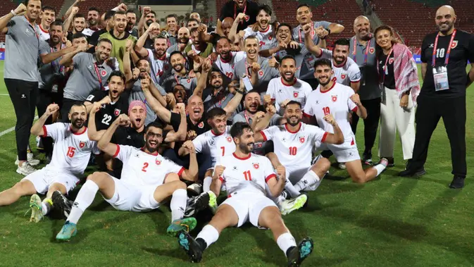 Yordania Hancurkan Oman 3-0, Lolos Perdana ke Piala Dunia 2026