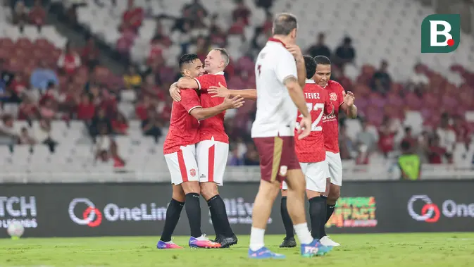 North London Legends Kalahkan United Legends 3-2 di GBK