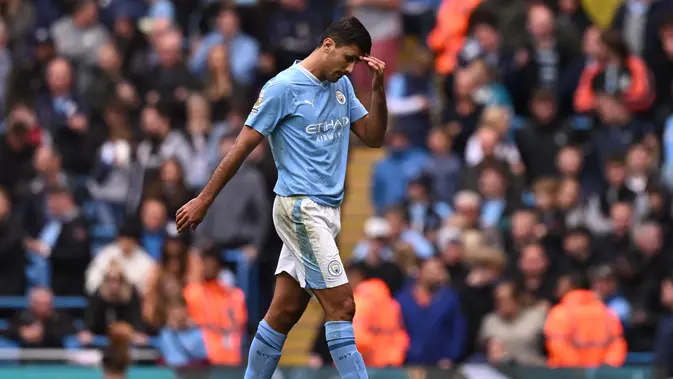 Rodri Kartu Merah, Manchester City Tetap Menang 2-0 atas Nottingham Forest