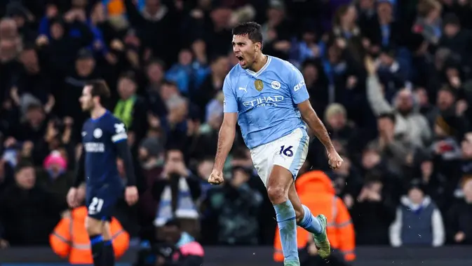 Rodri Jadi Penentu, Man City Tekuk Chelsea di Etihad