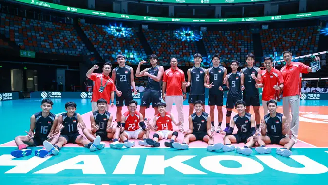 Timnas Voli Putra U-18 Indonesia Bersaing di Kejuaraan Asia 2026
